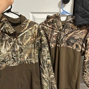 TWO drake jackets